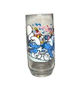 Vintage Smurf Drinking Glass &quot;Baker Smurf&quot; 1983 Peyo Wallace Berrie &amp; Co... - $156.94 MXN