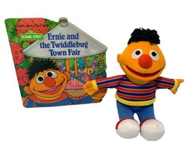 Ernie And The Twiddlebug Town Fair (Sesame Street) With 2013 Ernie Plush... - $17.10