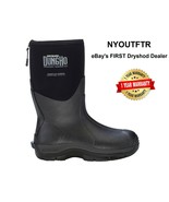 Dryshod Sizes 7-14  Dungho Mid Boot Barnyard Tough Chem Proof BLACK DNG-MM-BK - $154.95