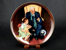 Vintage Collector Plate, &quot;Tender Loving Care&quot; Rockwell&#39;s Ones We Love, #PLT38B - £5.39 GBP