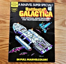 Marvel Battlestar Galactica 1978 Collectible Adaptation Comic Rick Bryan... - $25.00