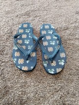 Notre Dame Fighting Irish Flip Flops Shoes Unisex Men&#39;s Size 12 / Women&#39;... - $15.00
