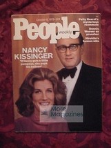 People October 6 1975 Nancy Henry Kissinger Natalie Cole Lee Grant Dennis Weaver - £4.67 GBP