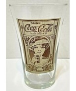 Vintage Coca Cola 16oz Glass Recreation of the Original Flair Glass  - £11.46 GBP