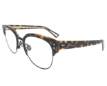 Christian Dior Eyeglasses Frames DiorExquiseO2 LV2 Tortoise Silver 50-18... - $143.54