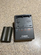 OEM Canon Battery Charger CG-580 And Battery Tested - £12.49 GBP