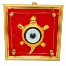 Nazar Yantra on Tortoise Wall Hanging For Protection from Evil Eye Energized - £38.63 GBP