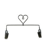 Classic Motifs 6 Inch Heart Clip Charcoal Craft Holder - €8,54 EUR