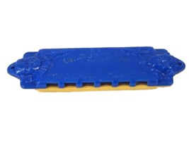 Harmonica Circus Band Plastic Vintage 4&quot; Long Magnus Made in USA Clowns ... - £10.86 GBP