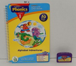 Leap Frog LeapPad Phonics Program Leason 1 Letters &amp; Letter Sound Book C... - £11.54 GBP