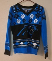 Team NFL Carolina Panthers Blue,Black  Sweater Med - $443.35 MXN