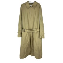 Misty Harbor Original Women&#39;s Khaki Belted Trench Coat Size 42 Long - £18.10 GBP