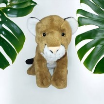 Wild Republic Mountain Lion Plush Cougar Realistic Stuffed Animal 11&quot; - £9.50 GBP