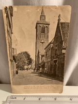 Vintage Netherlands De Rijp Dam Antique Postcard, Village Square-Unposted - £6.21 GBP