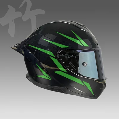 Reflective Motorcycle Helmet Decal Racing Stripe Sticker Decal Vinyl Graphics De - £629.72 GBP