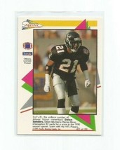 Deion Sanders (Atlanta Falcons) 1991 Pacific Flash Cards Card #21 - £5.42 GBP