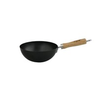 Swift 12108508 Standard Gauge Non-Stick Carbon Steel Wok with Wood Handle, 20 cm - $36.00