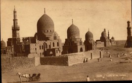 Vintage Real Picture Postcard -Egypt Tombs Of The Caliphs Cairo-BK39 - £5.14 GBP