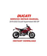 2019-2022 Ducati Hypermotard 950SP Service Repair Workshop Manual - €14,75 EUR