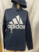 Adidas Badge Of Sport Matrix Men&#39;s Hoodie Asst Sizes New FS0025 Blue - £20.43 GBP