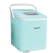 Igloo 26-Pound Auto Ice Maker Machine Aqua Blue - £186.88 GBP