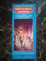 Meramec Caverns La-Jolla National Park Stanton MO 1960s Vintage Brochure - $1.77