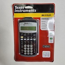 Texas Instruments BA II PLUS Financial Calculator New Sealed - £31.10 GBP