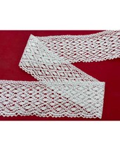 Lace Trim Cotton 9.5 Cm Sweet Trims 806 Scalloped Edge - $83.74 MXN