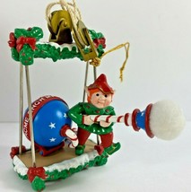 Vintage Montgomery Ward Rudolph&#39;s Workshop Ornament Elf ACME Snow Machine - £13.31 GBP