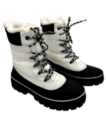 Storm by Cougar Gleam-r White/Black womens Winter and Snow Boots size 11 - $66.62 CAD