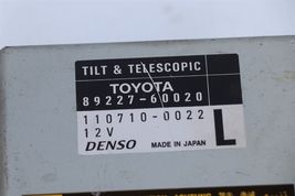 Lexus LX470 Tilt Telescopic Multiplex Steering Column Control Module 89227-60020 image 3