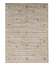 EORC FL35GY4X6 Machine-Made Polypropylene Distressed Bohemian Isabella Rug, 4&#39; 3 - £70.46 GBP