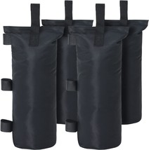 4 Packs Of Outdoor Wind Canopy Weights Bags For Canopy Tent That Weigh 112 Lbs. - £30.78 GBP