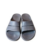 Oofos OOahh Sandals Men 12 Women 14 Slate Sports Recovery Slides Slip On... - $32.57 CAD