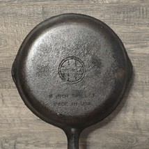 GRISWOLD Cast Iron SKILLET Frying Pan 8&quot; SMALL BLOCK LOGO Made in USA - £46.87 GBP