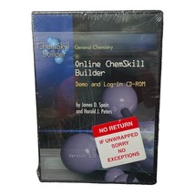 Online ChemSkill Builder CD-Rom General Chemistry Version 1.0 Windows 20... - £7.81 GBP