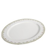 Antique H&amp;C Heinrich Selb Bavaria 18x13&quot; Large Oval Serving Platter, Pin... - $48.38