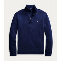Polo Ralph Lauren Men&#39;s Estate Rib 1/4-Zip Sweater, NAVY, 3XB - £59.48 GBP