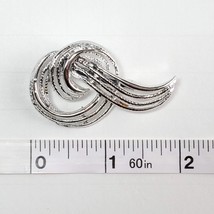 Vintage Silver Tone Brooch Lot of 3 - £14.38 GBP