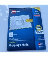 Avery Shipping Labels with TrueBlock Technology Inkjet 3 1/2 x 5 White 1... - $15.83