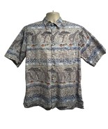 Reyn Spooner Vintage Hawaiian Aloha Button Up Shirt Large Pocket Animal ... - £54.48 GBP