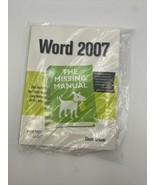 Missing Manual Ser.: Word 2007: the Missing Manual : The Missing Manual ... - £8.21 GBP