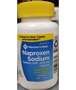 New Member Mark Naproxen Sodium 220mg Pain Fever Reducer, 400  Caplets Exp 3/26 - $18.60