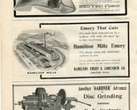 Besly Grinders Hamilton Mills Emery Gardner&#39;s Disc Grinding 1909 Magazin... - £14.24 GBP