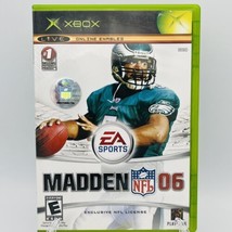 Madden NFL 06 Microsoft Xbox Video Game Complete with Manual - £6.59 GBP