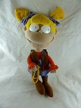 Rugrats Cowgirl Angelica doll plush 2002 Nickelodeon toy by Nanco 12 inches tall - £11.72 GBP