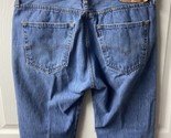 Levis 501 Button Fly Denim Jeans Mens 36 x 32 Medium Wash Red Tab - £21.24 GBP