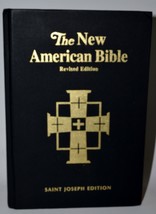 The New American Bible Large Type Illustrated St. Joseph Edition Catholic  - £18.95 GBP