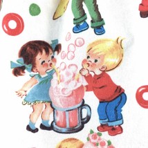 Hemet Girls Kids Skirt Size Small Sweets Candy Print Full Flare Cotton - $11.58
