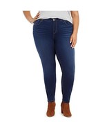 Style &amp; Co Womens Plus 24W Dark Wash Denim Curvy Fit Skinny Jeans NWT AJ82 - $40.27 CAD